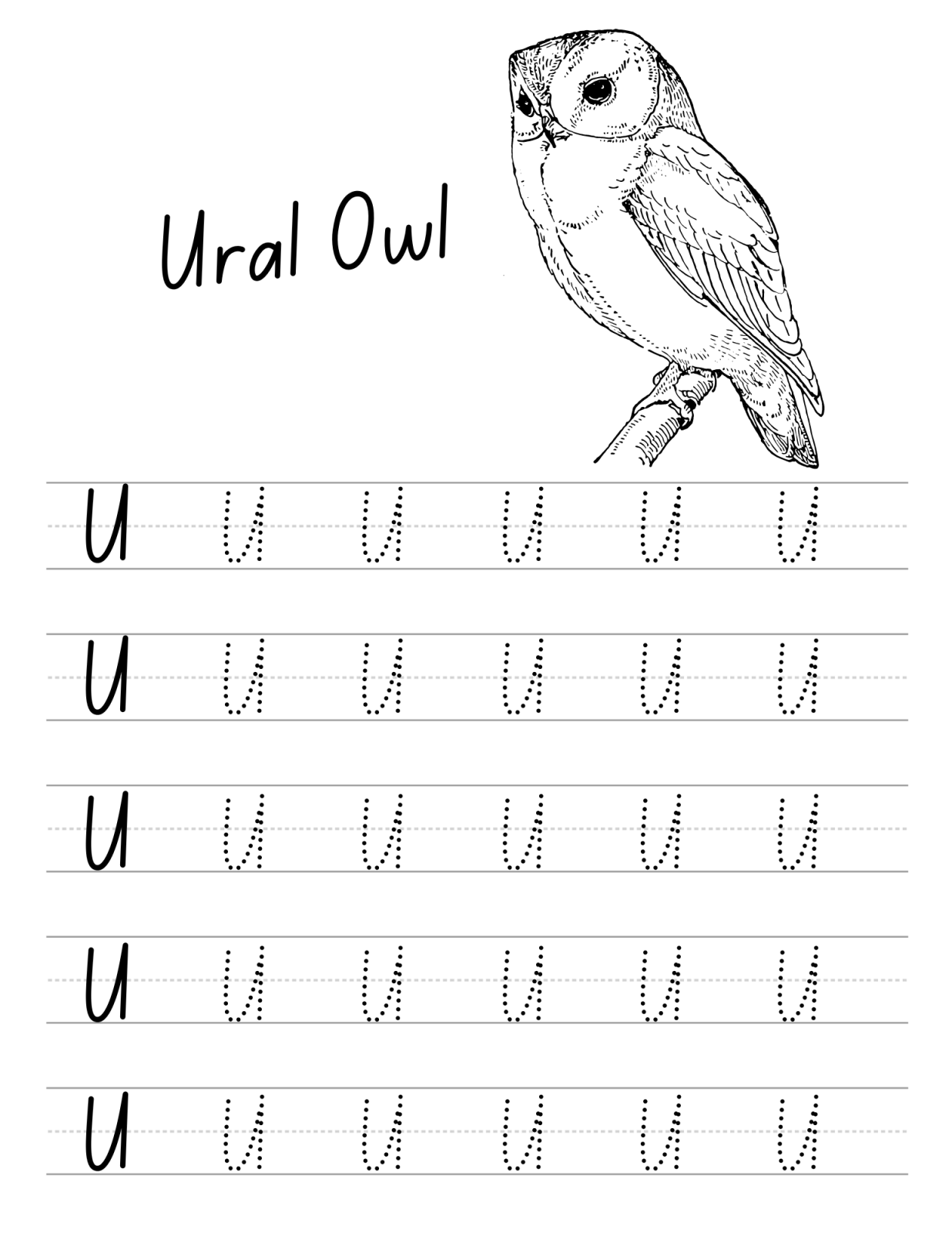 Alphabet Tracing Pages Printable - Death World LLC -