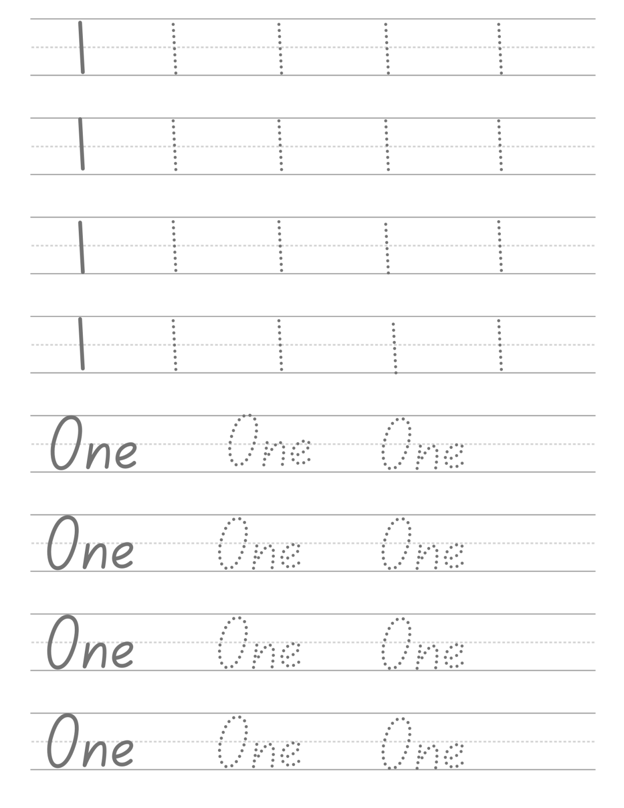 Digital Printable: Addition Number Tracing Math Workbook - Death World LLC -