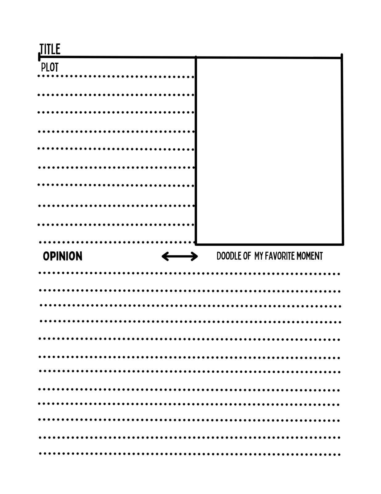 Drop Everything And Read, a Book List Journal: Printable Edition - Death World LLC -