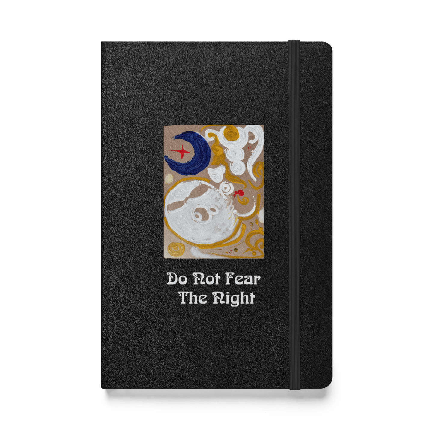 Hardcover Journal: Do Not Fear The Night - Death World LLC - Black