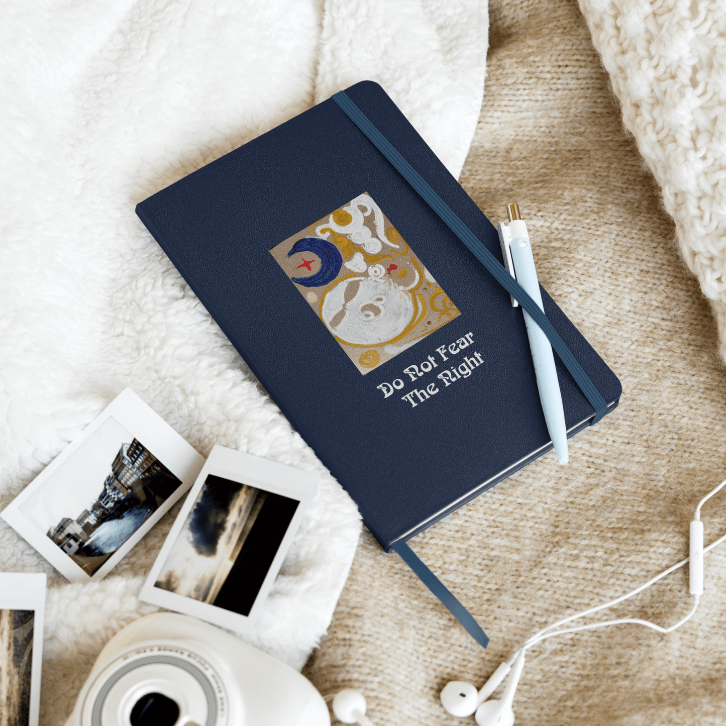 Hardcover Journal: Do Not Fear The Night - Death World LLC - Black