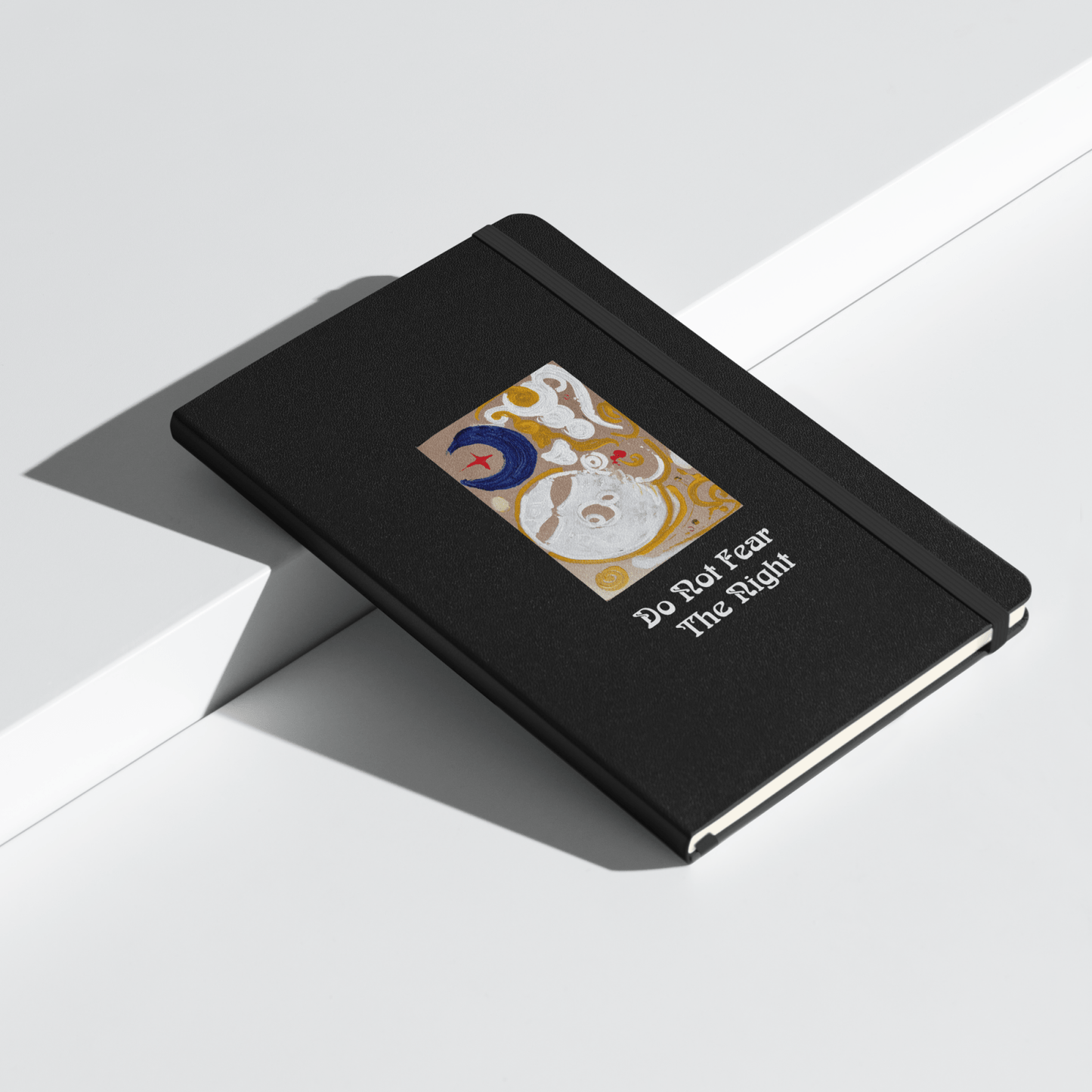 Hardcover Journal: Do Not Fear The Night - Death World LLC - Black
