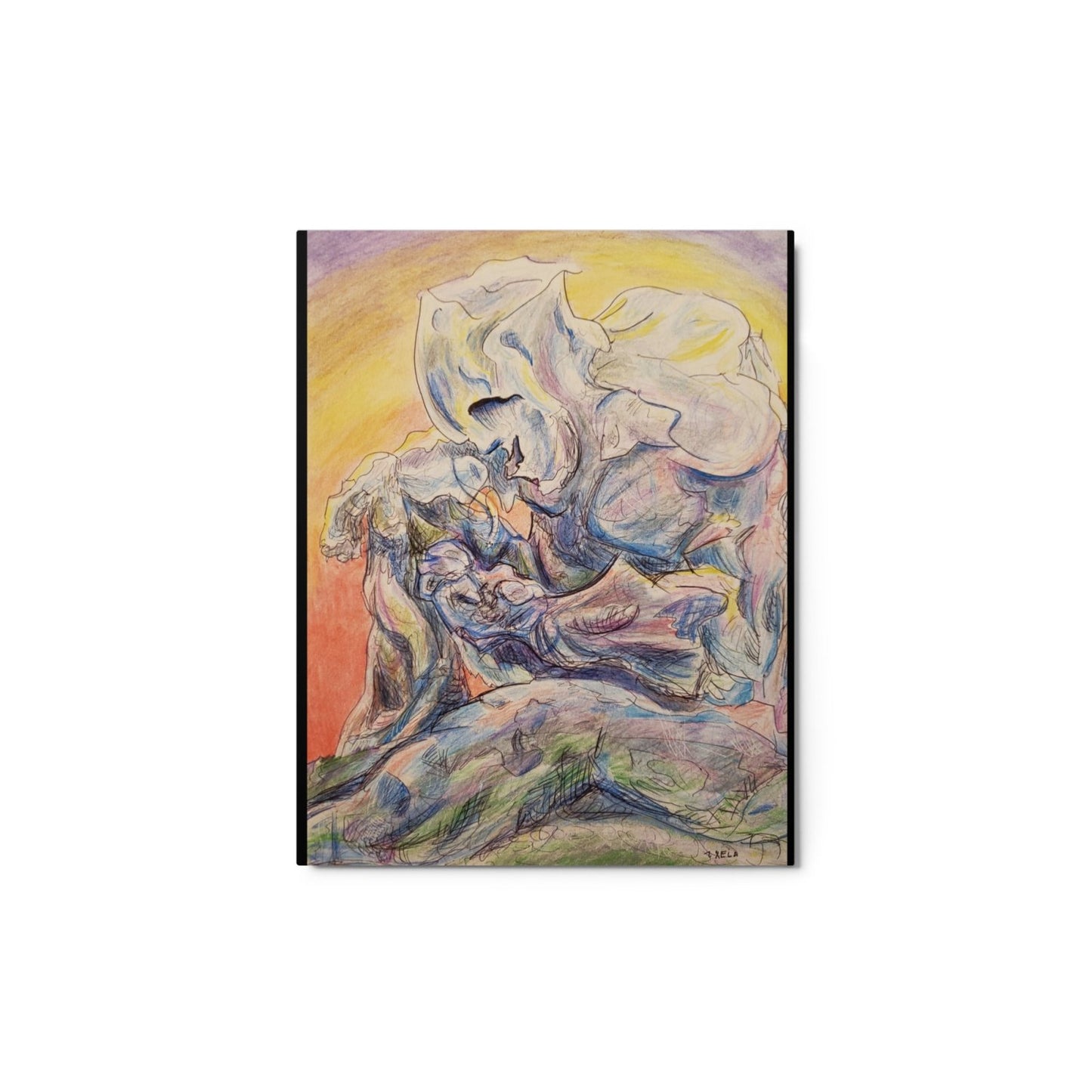 Metal Print: First Snow of Winter, Ice Giant - Death World LLC - 11″×14″