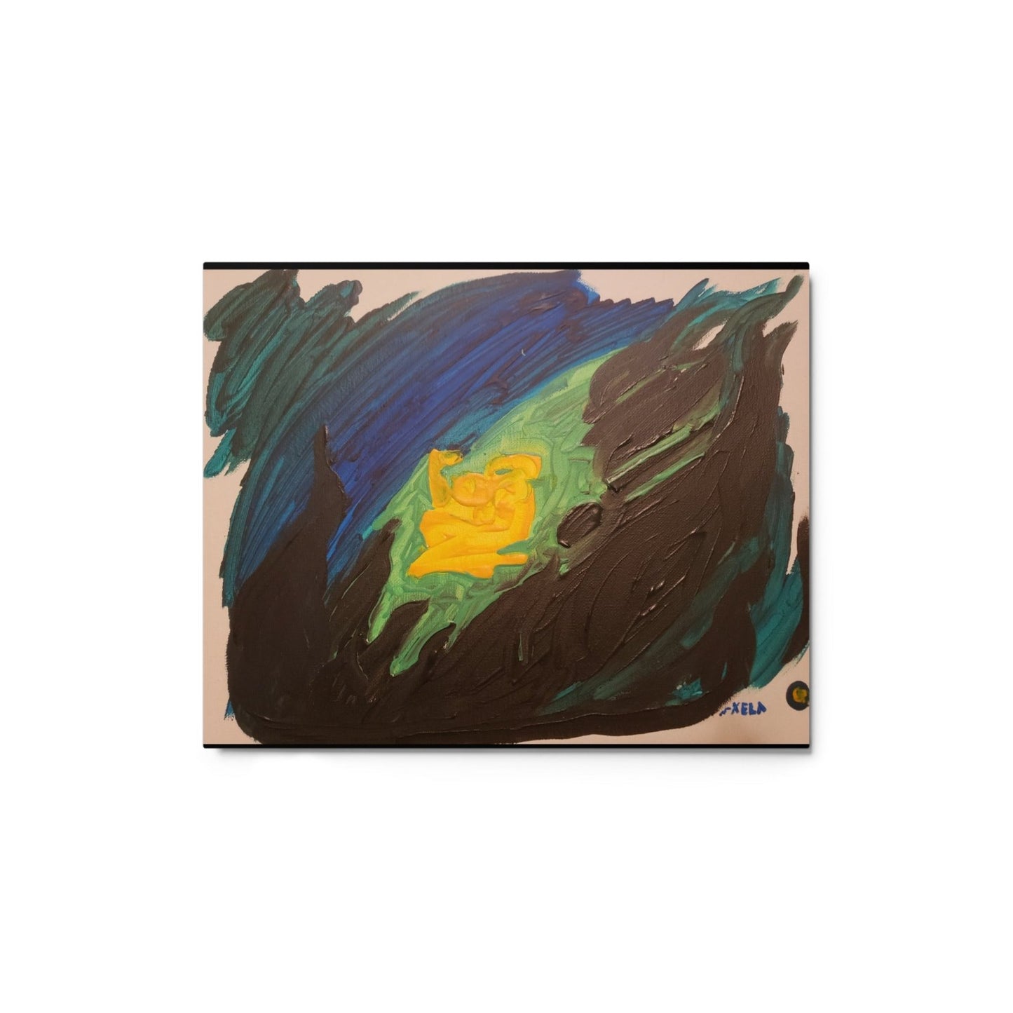 Metal Print: Overwhelmed with 2020 Hindsight - Death World LLC - 8″×10″