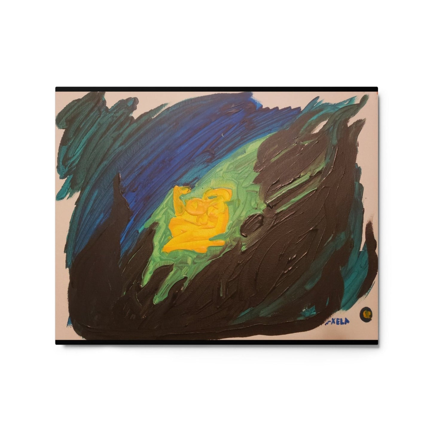 Metal Print: Overwhelmed with 2020 Hindsight - Death World LLC - 8″×10″