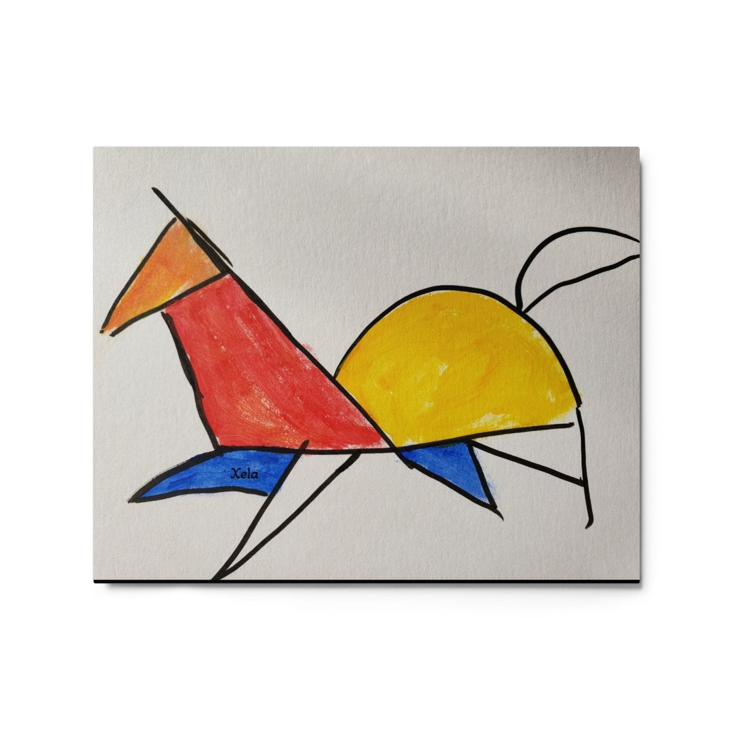Metal Print: Simple Horse - Death World LLC - 8″×10″