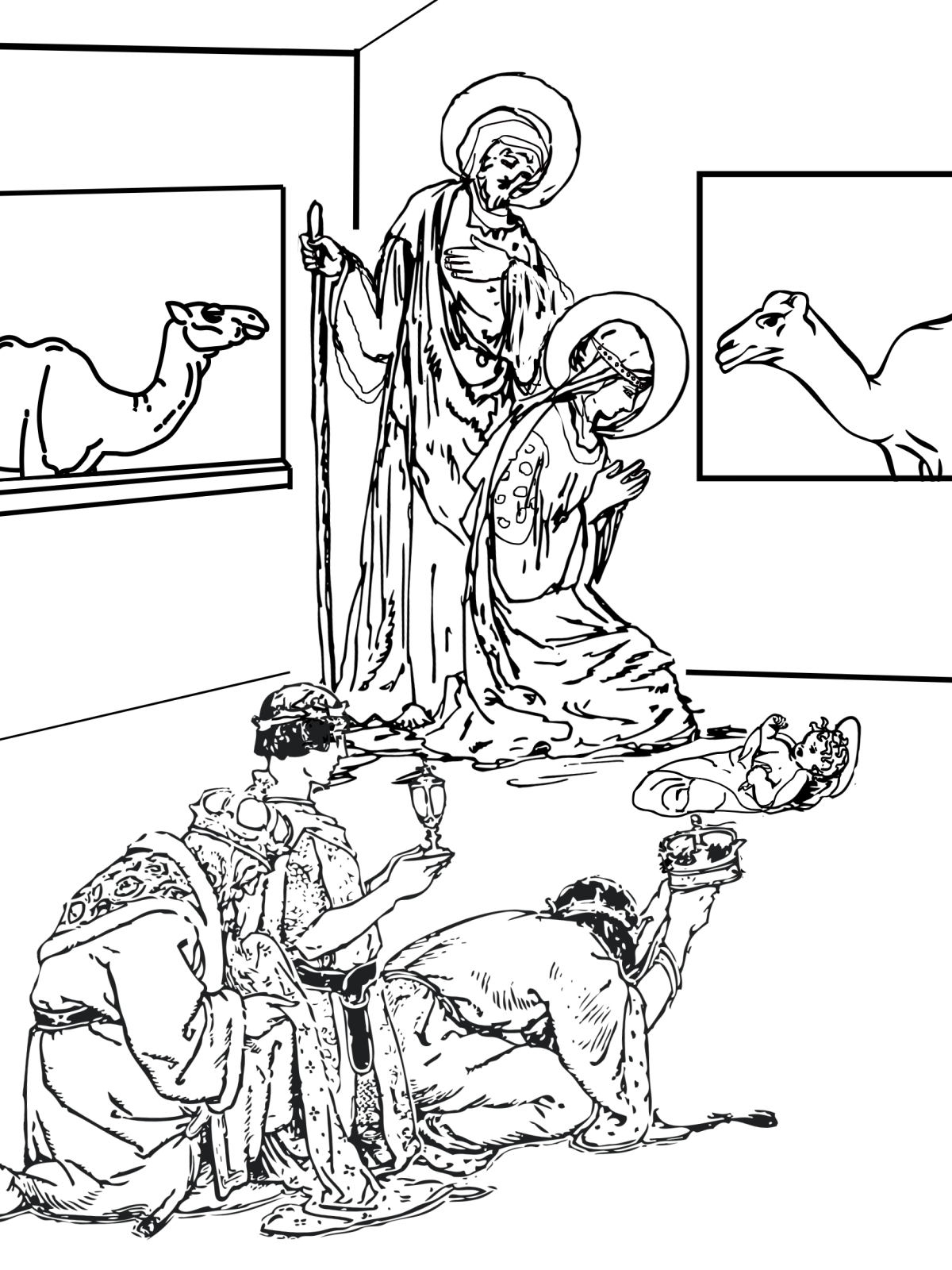 Printable: Nativity Activity Pages - Death World LLC -