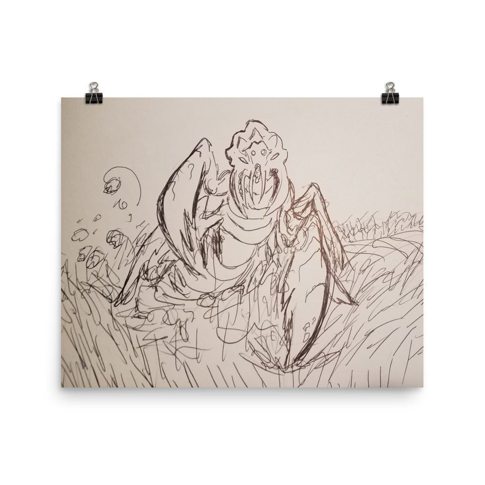 Chuul Raid Poster - Death World LLC - 16″×20″