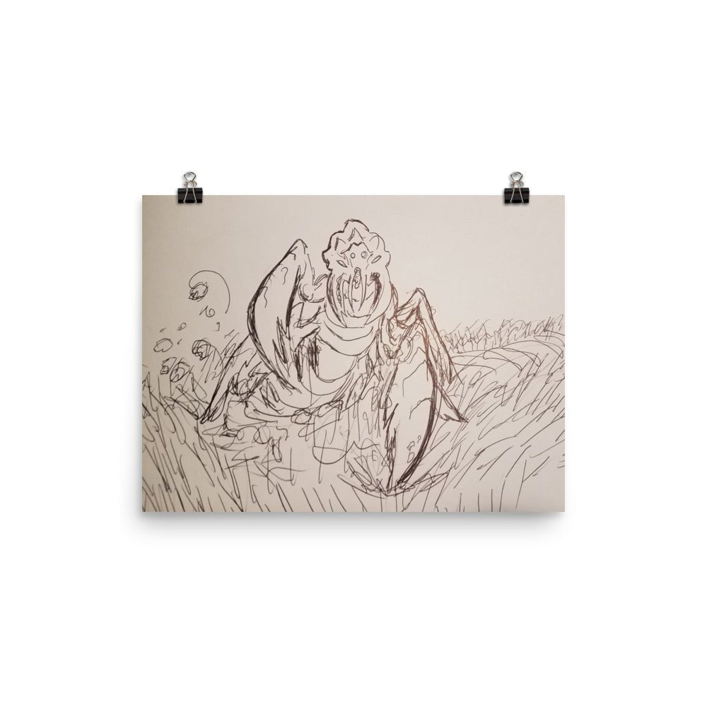 Chuul Raid Poster - Death World LLC - 12″×16″