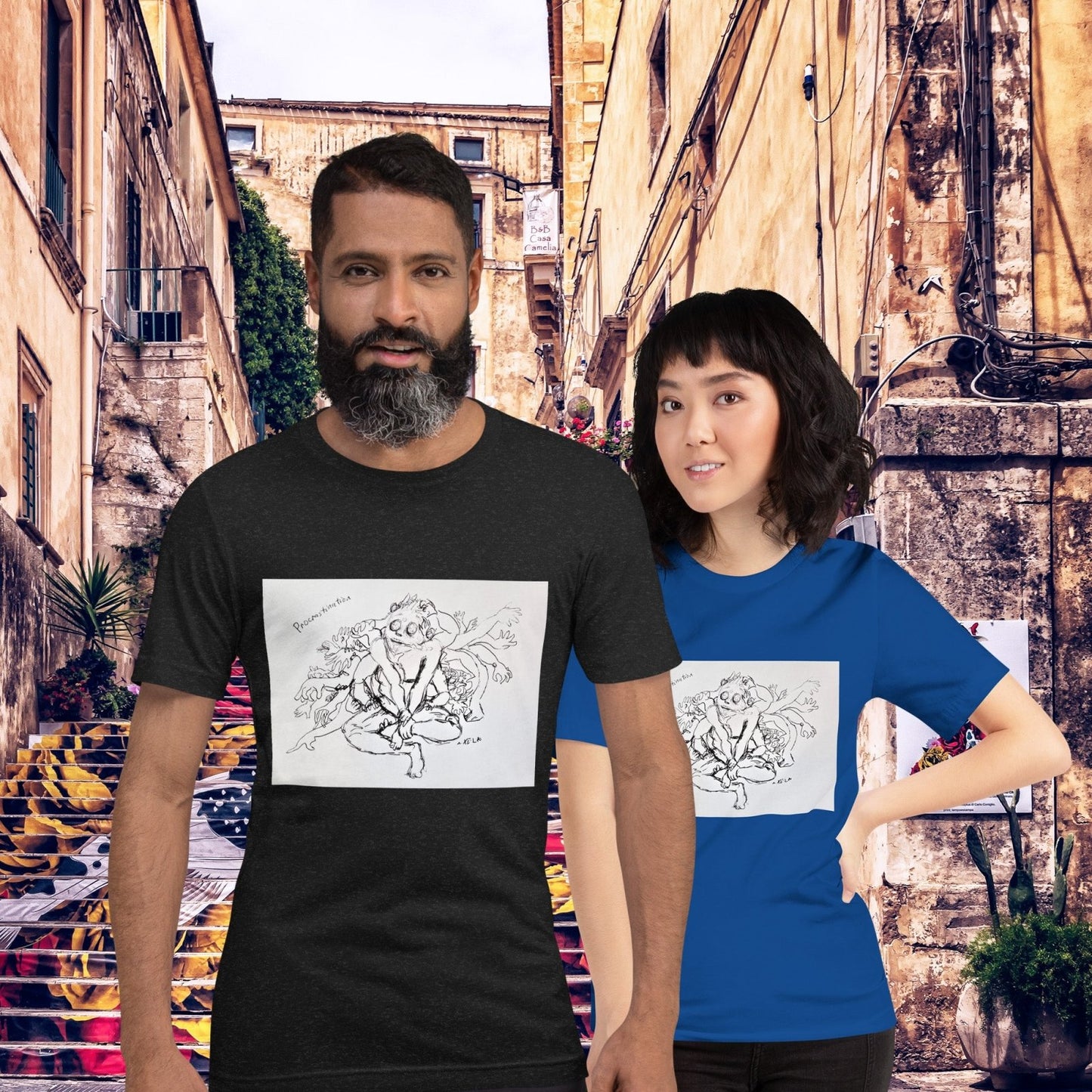Procrastination Unisex t-shirt - Death World LLC - Red