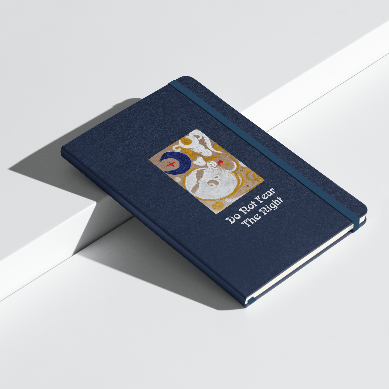 Hardcover Journal: Do Not Fear The Night - Death World LLC - Black