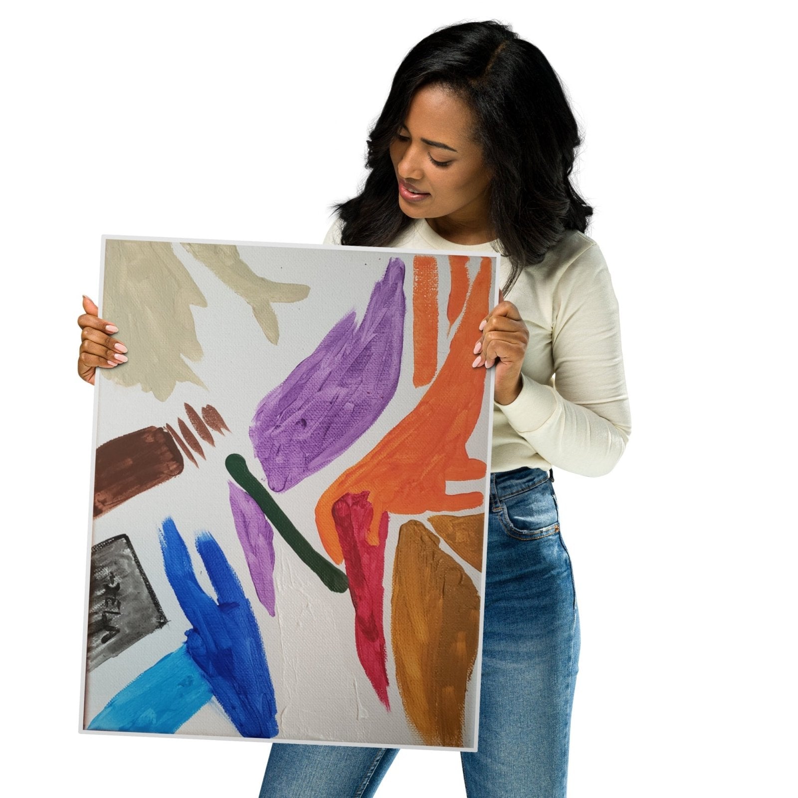 Metal Print: Playful Shapes - Death World LLC - 8″×10″