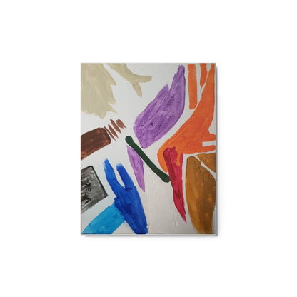 Metal Print: Playful Shapes - Death World LLC - 16″×20″