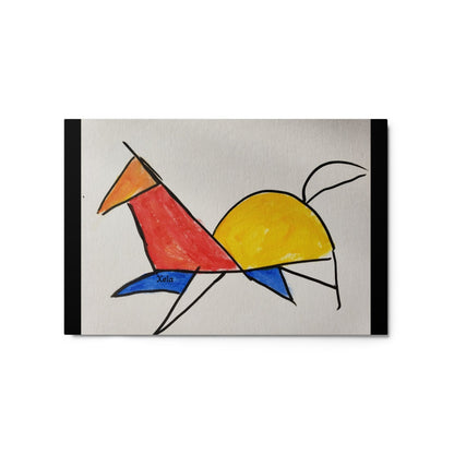 Metal Print: Simple Horse - Death World LLC - 8″×10″