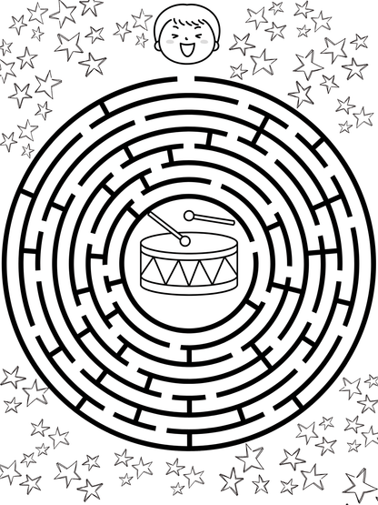 Printable: Nativity Activity Pages - Death World LLC - 