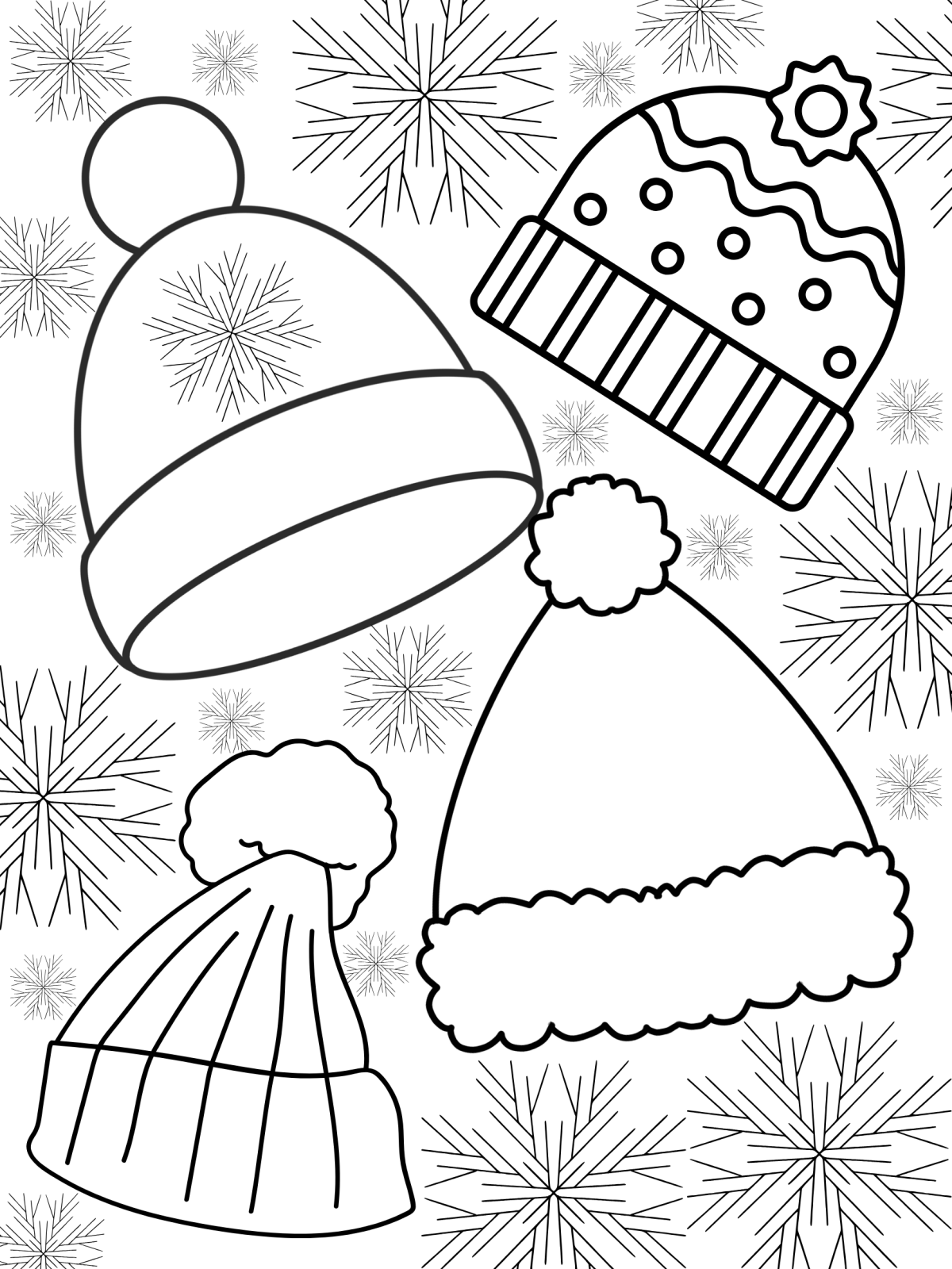 Printable: Winter Activity Pages - Death World LLC - 