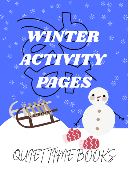 Printable: Winter Activity Pages - Death World LLC - 