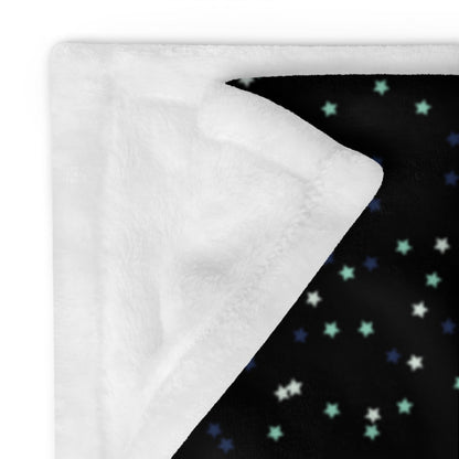 Starry Eclipse Throw Blanket - Death World LLC - 50″×60″