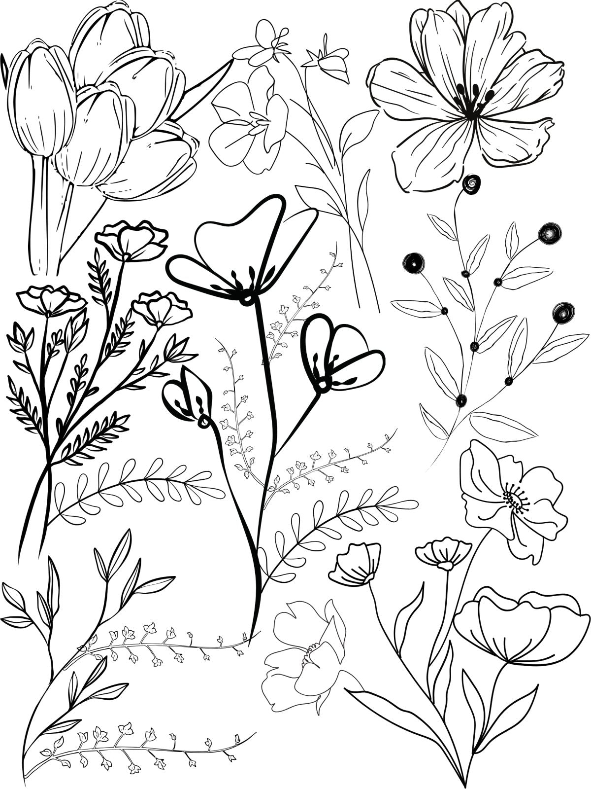 Summer Vibe Coloring Book Printable Edition - Death World LLC -