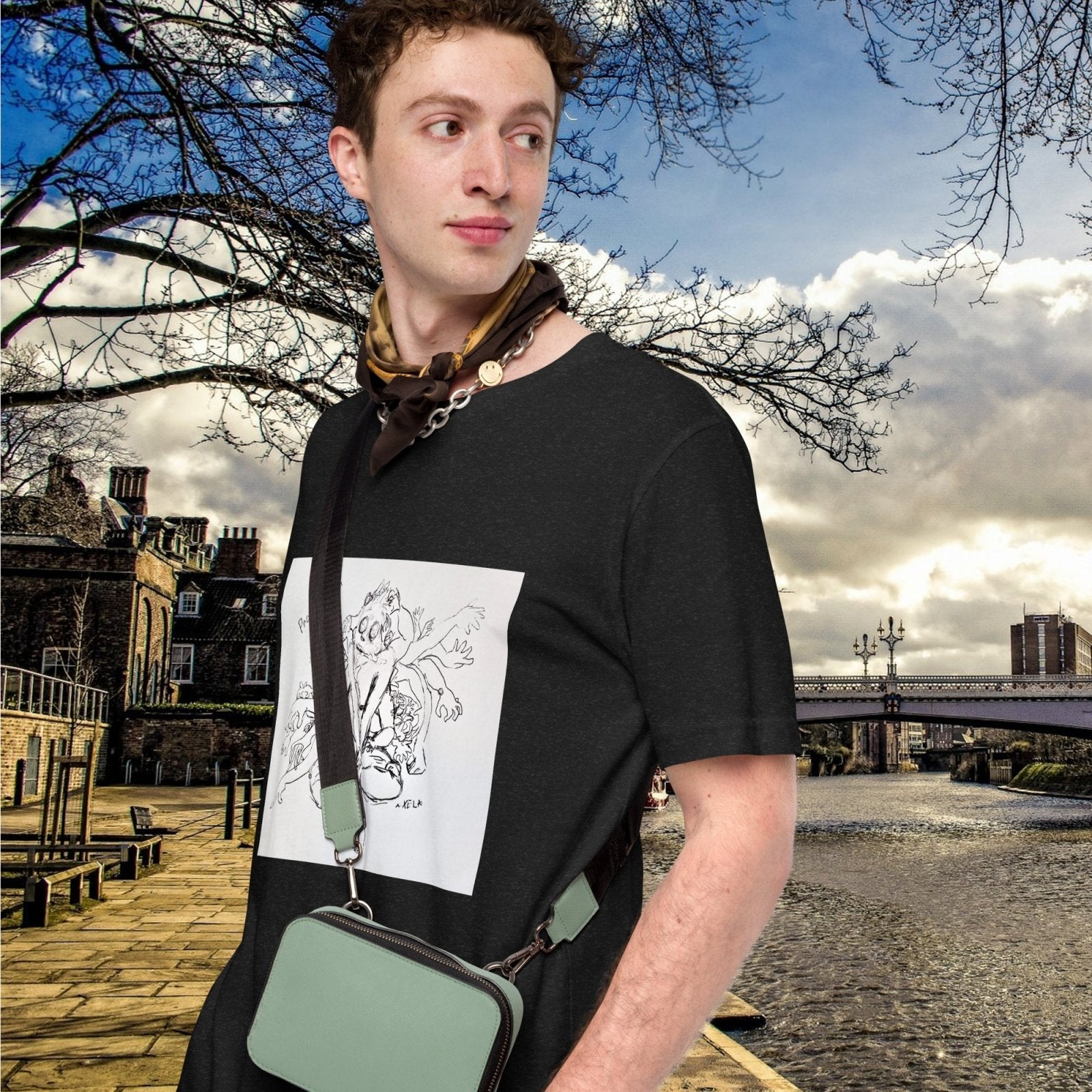 Procrastination Unisex t-shirt - Death World LLC - Black Heather